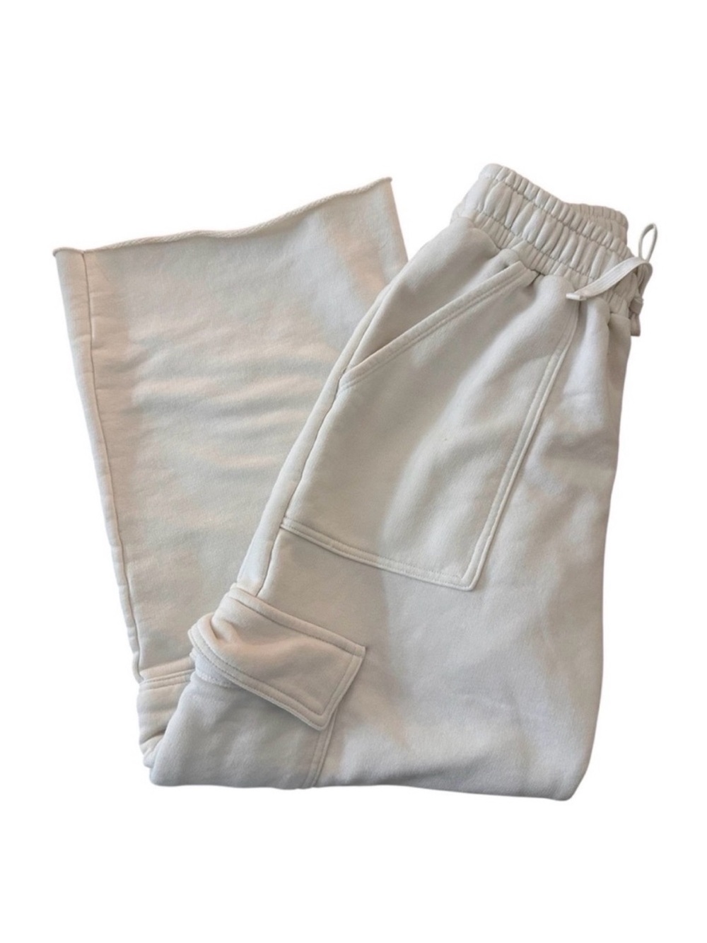 wild fable mid-rise wide leg baggy cargo sweatpants